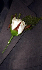 Artificial Silk Rose Corsage