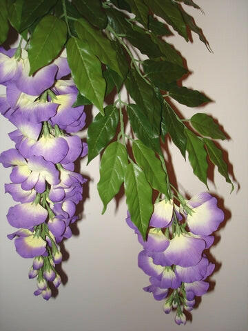 Artificial Silk Wisteria Spray