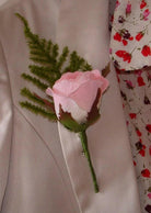 Artificial Silk Rose Corsage