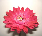 Artificial Silk Mini Flocked Gerbera Single Stem