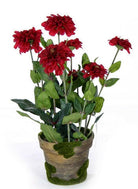 Artificial Silk Zinnia