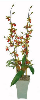Artificial Silk Cymbidium Orchid Arrangement
