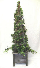 Artificial Silk Ivy on Pergola Tower