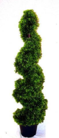 Artificial Grass Spiral Tree