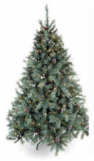 Artificial Silver Berry Christmas Tree