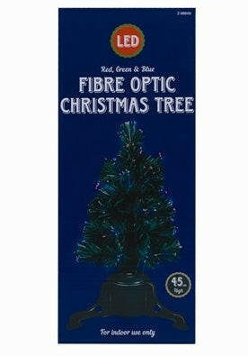 Artificial LED Fibre Optic Christmas Tree