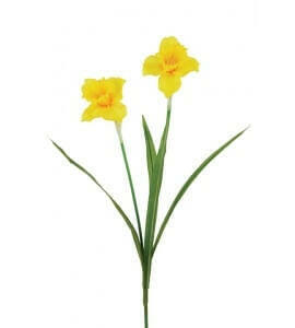 Artificial Silk Daffodil Single Stem