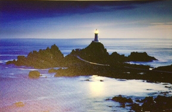 Lighthouse & Blue Sea LED Canvas
