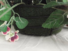 Artificial Silk Pansy Hanging Basket