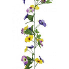 Artificial Silk Pansy Garland x3 Saver Pack