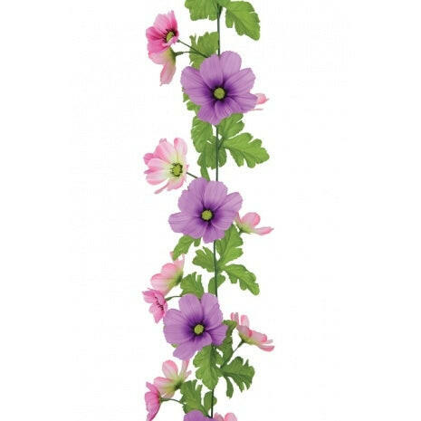 Artificial Silk Cosmos Garland x3 Saver Pack