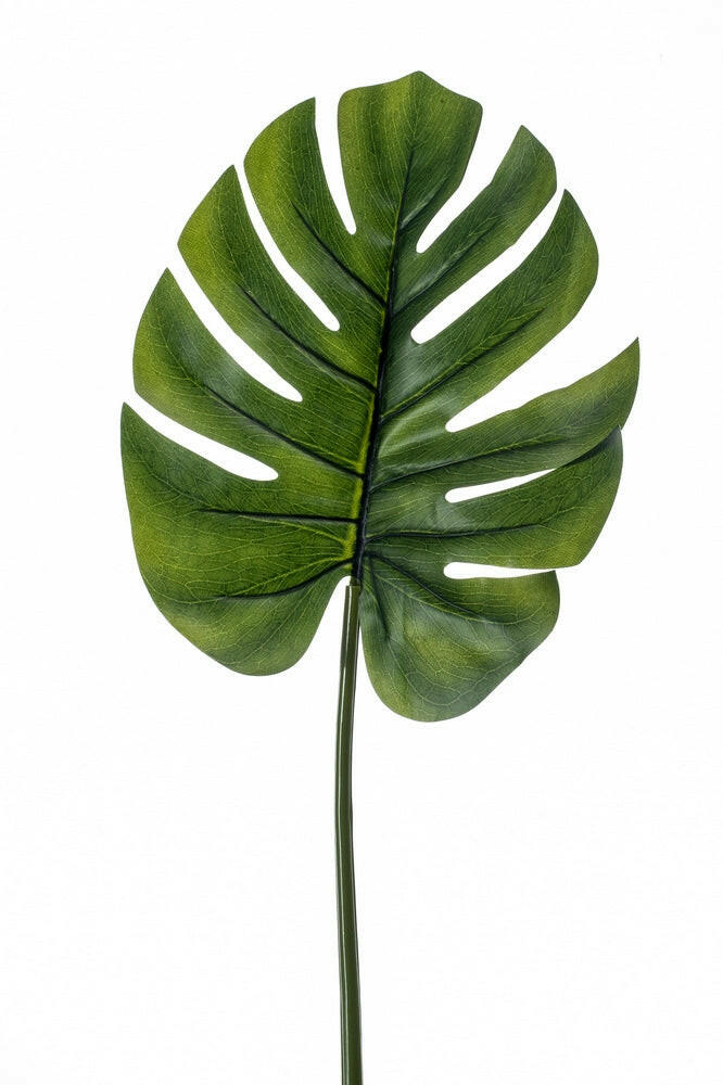 Artificial Silk Monstera Leaf Large