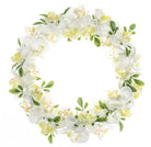 Artificial Silk Orchid Wreath 