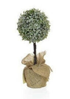 Artificial Topiary Frosted Ball