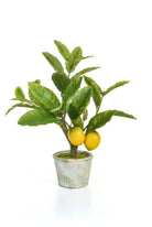 Artificial Silk Lemon Tree