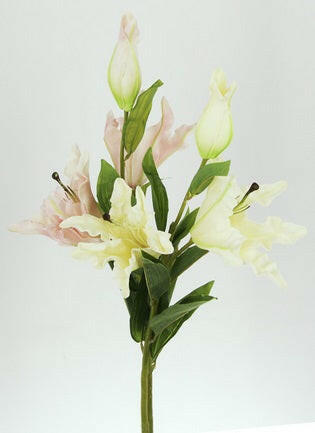 Artificial Silk Deluxe Lily Spray