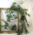 Artificial Silk Willow Leaf Garland