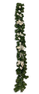 Artificial Glitter Christmas Garland