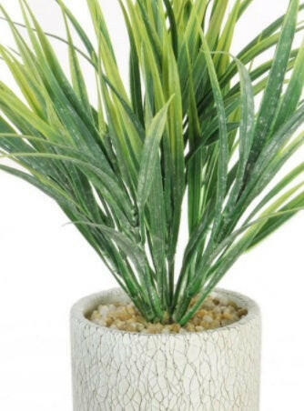 Artificial Grass Spray In Pot Display