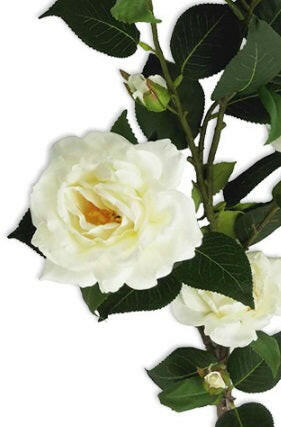 Artificial Silk Deluxe Camellia Spray