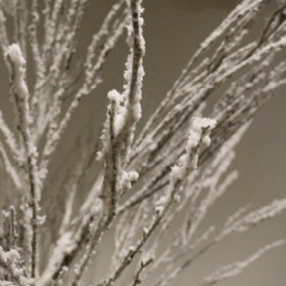 Artificial Snowy Twig Tree