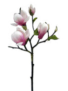 Artificial Silk Magnolia Medium Pick Spray