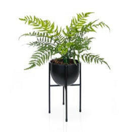 Artificial Ready Planted Fern on Stand