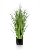 Artificial Grass in Black Pot