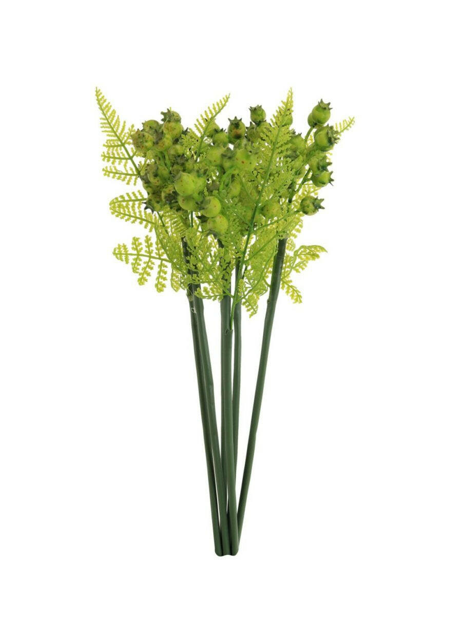 Justartificial Fern Berry Bunch UV