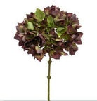 Justartificial.co.uk Hydrangea Burgundy 46cm