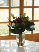 Artificial Silk Rose, Rannunculus & Tulip Arrangement