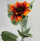 Artificial Silk Sunflower Sarah Single Stem