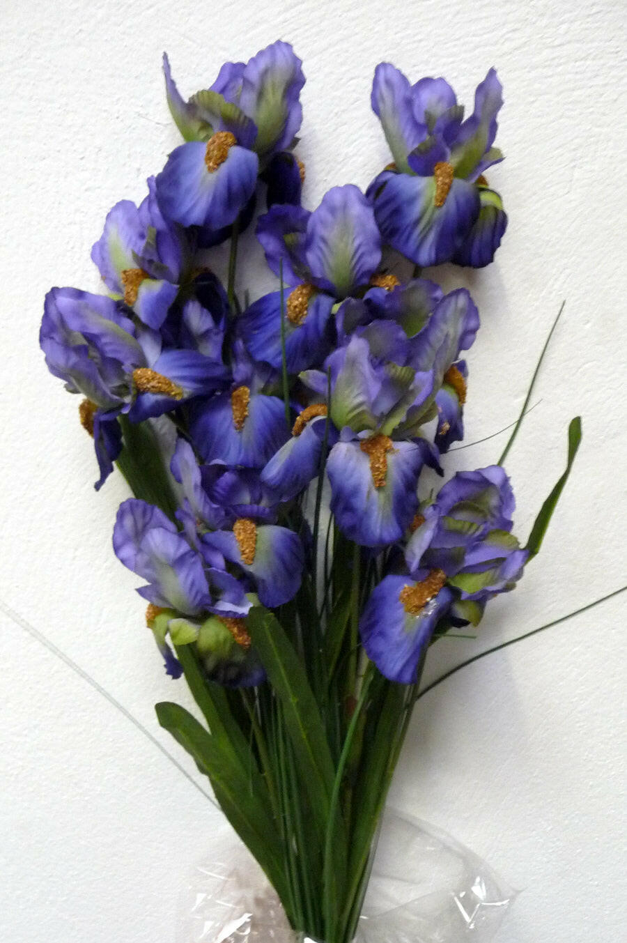 Artificial Silk Iris Bush