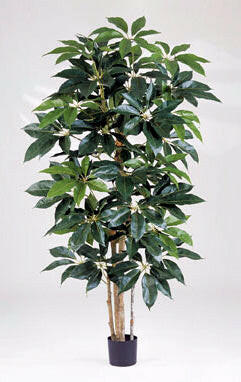 Artificial Silk Schefflera Bush Tree