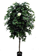 Artificial Silk Camelia Japonica Bush Tree