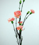 Artificial Silk Carnation Flowers Spray