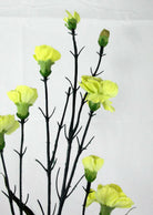 Artificial Silk Carnation Flowers Spray