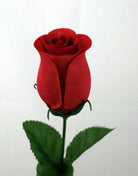 Artificial Silk Red Rose Bud