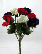 Artificial Silk Anemone Posy