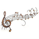 Musical Notes Metal Wall Art