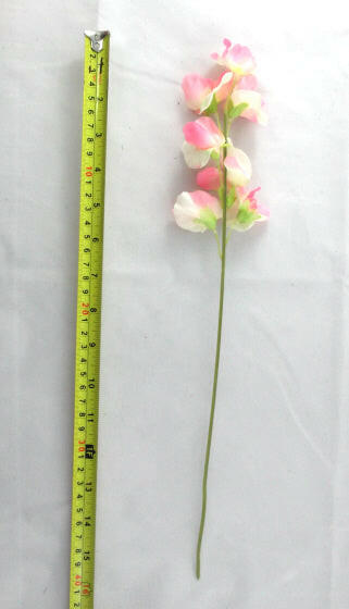 Artificial Silk Sweet Peas Single Stem