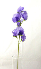 Artificial Silk Sweet Peas Single Stem