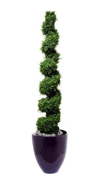 Artificial Topiary Boxwood Spiral Tree