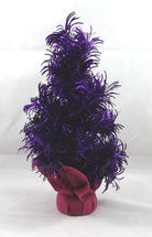 Artificial Curly Tinsel Christmas Tree in a Material Sack