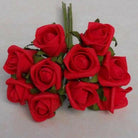 Artificial Colourfast Cottage Rose Bud Bunch