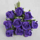 Artificial Colourfast Cottage Rose Bud Bunch