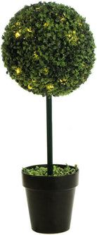 Artificial Boxwood Single Ball Topiary Tree