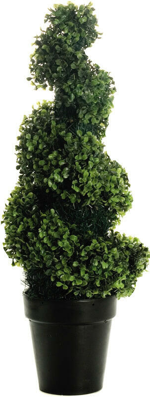 Artificial Topiary Spiral in Pot with LED Lights