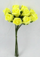 Artificial Colourfast Cottage Rose Bud Bunch