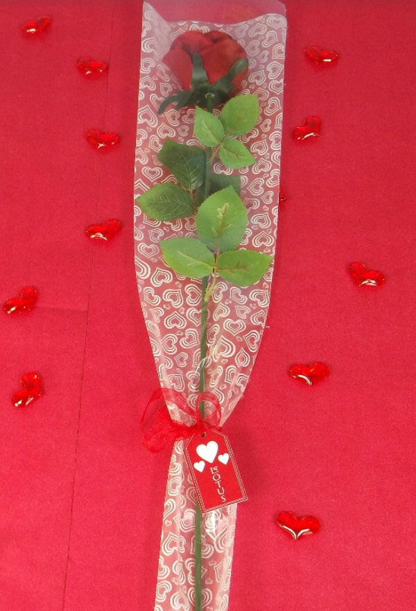 Artificial Silk Valentine Gift Rose